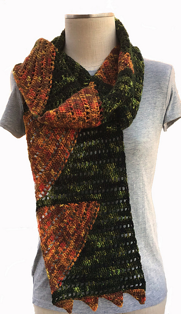Short Row Scarf