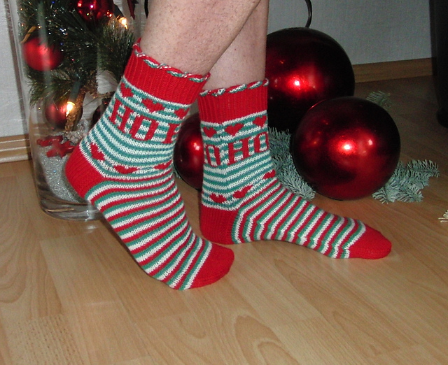 Ho Ho Ho Christmas Socks