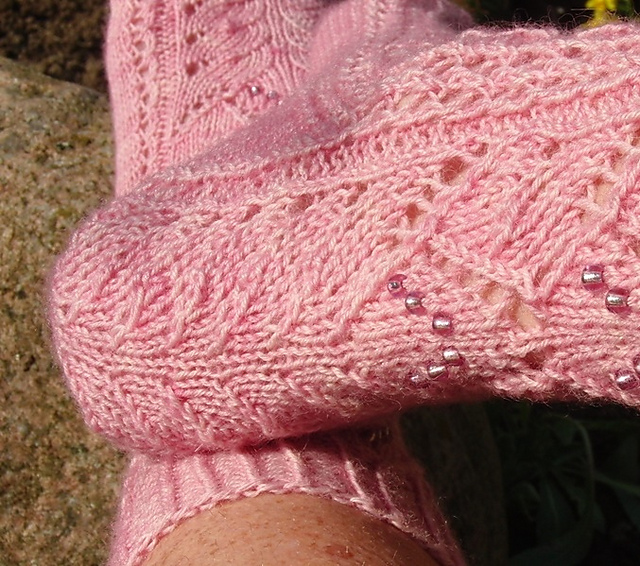 Magnolia Lace Socks