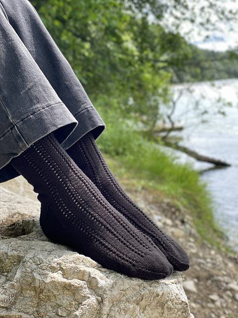 Summer by the River Socks