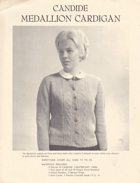 Medallion Cardigan