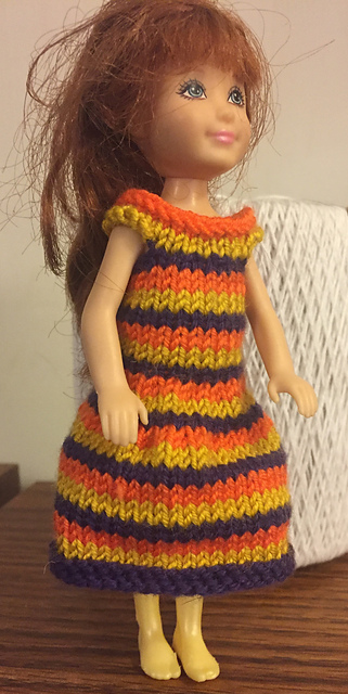 #0658 Striped Dress