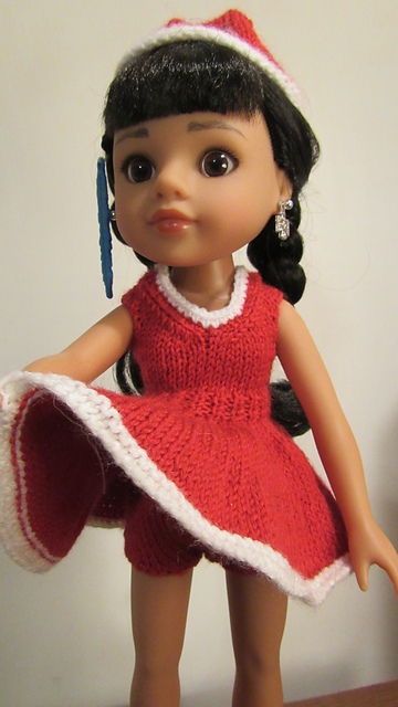 Isabelle Knitted Skating Costume