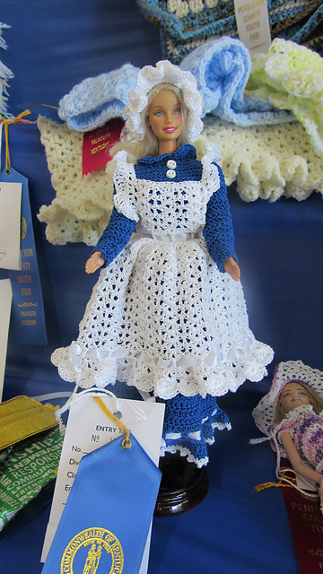 Country Dress for Fashion Doll