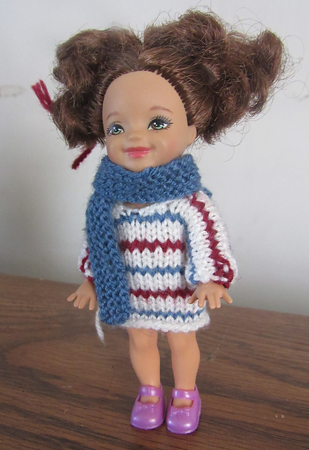 #1099 Pippi's long sweater for Kelly