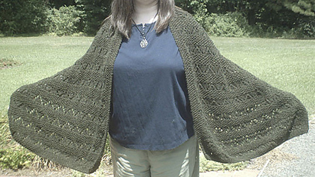 Chevron Stole