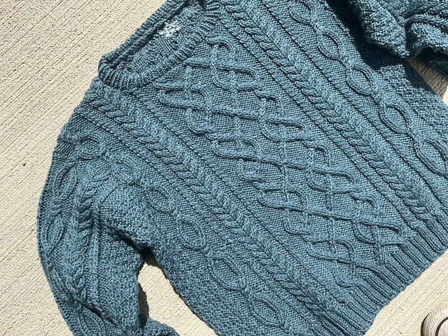 新品！LAULEN＊Aran Pattern Knit PDF Instant Digital Download Ladies Aran Cardigan Knitting Pattern