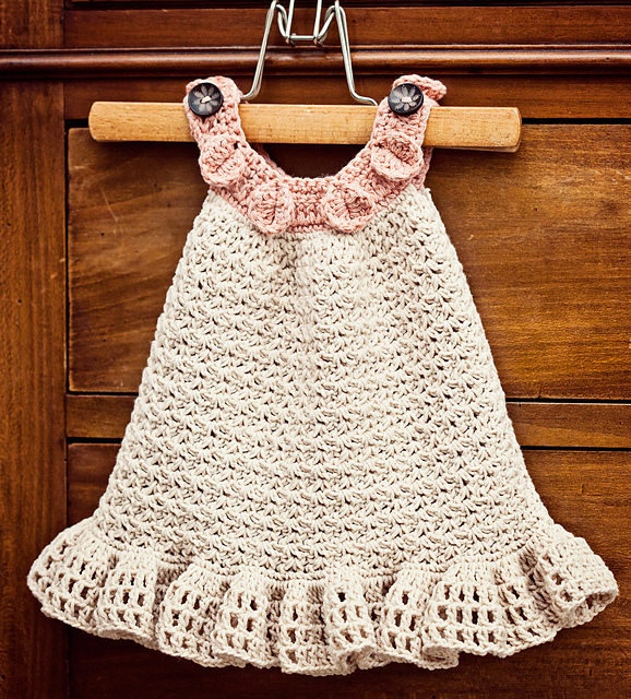Ravelry: Halter Ruffle Dress pattern by Mon Petit Violon