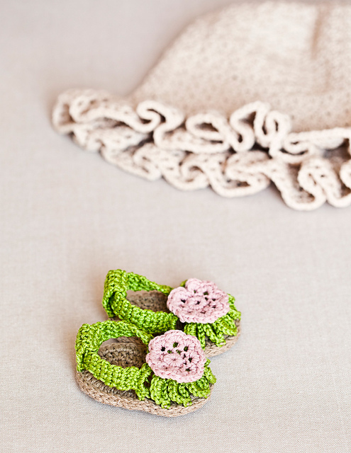 Flowery Sandals