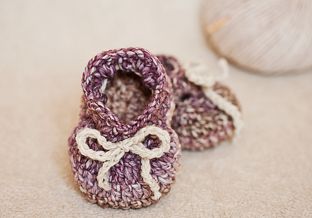 Simply Cute Baby Booties