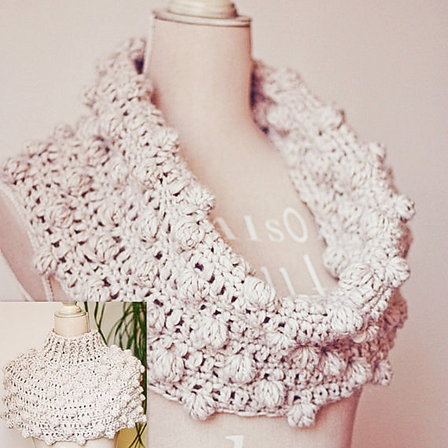Bobble Snood or Poncho (two in one)