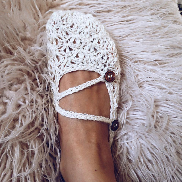 Meringue Double strap Slippers