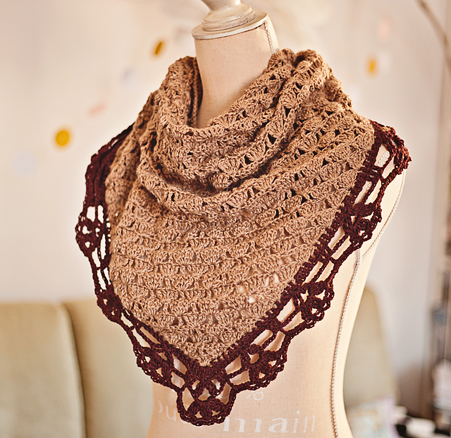 English Rose Shawl
