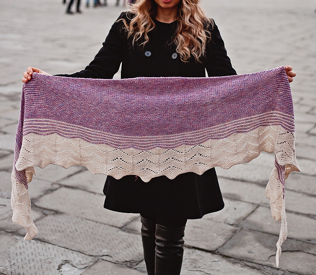 Frosty Morning Shawl