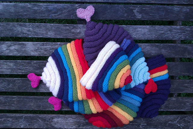 Love and Rainbows Hat