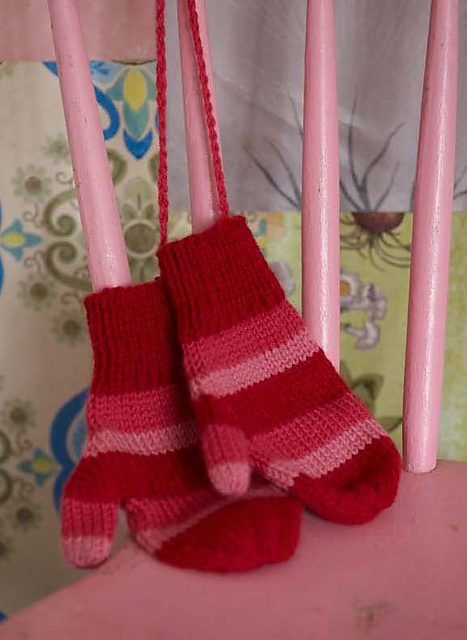 rainbow mittens
