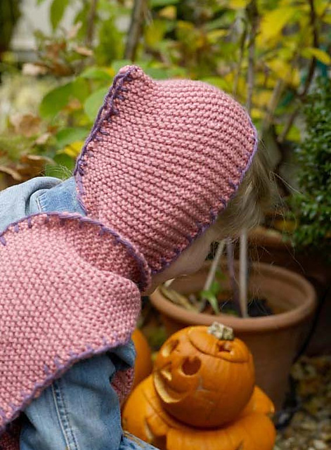 hooded scarf