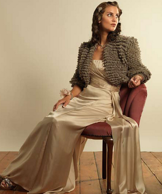 Loopy-Knit Bolero