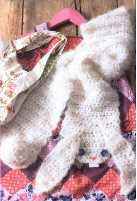 rabbit scarf