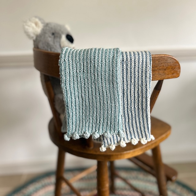 Candy Stripes Burp Cloth