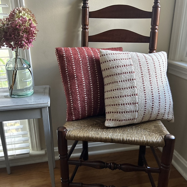 Cedar Stitch Pillow