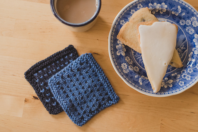 Simple Colorwork Coasters