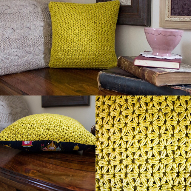 Jasmine Stitch Cushion