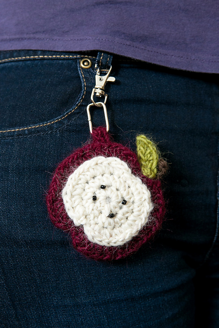 Apple Charm Purse