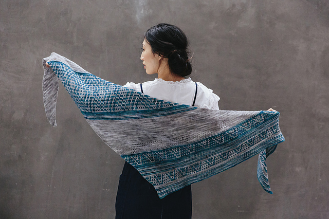 Clean Lines Shawl