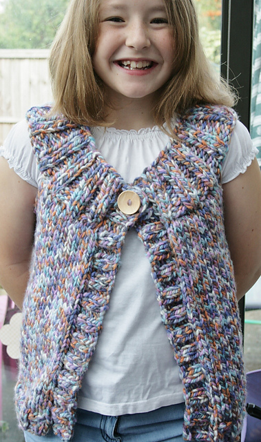 One-button Waistcoat and Cardigan