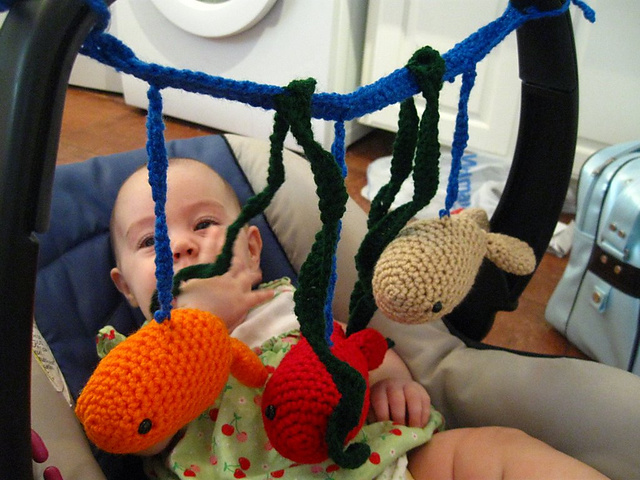Stroller Toys: Fish in the Sea