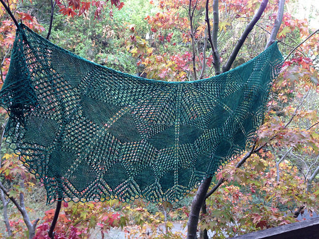 ravelry papillon shawl