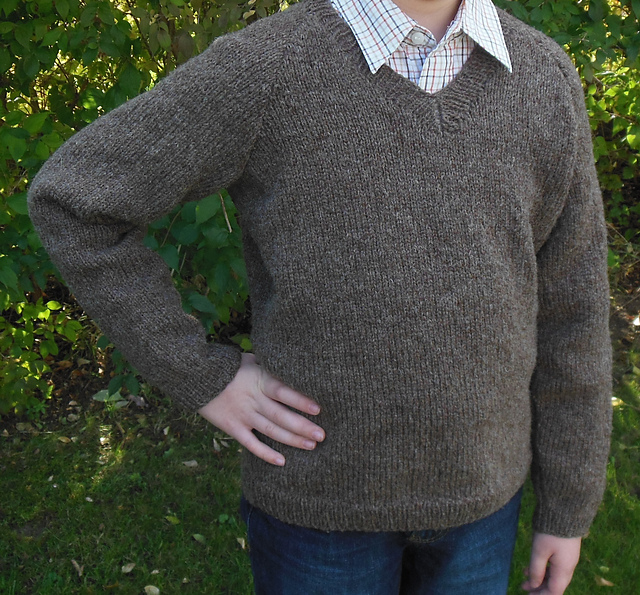 School Days/V-Neck Pullover