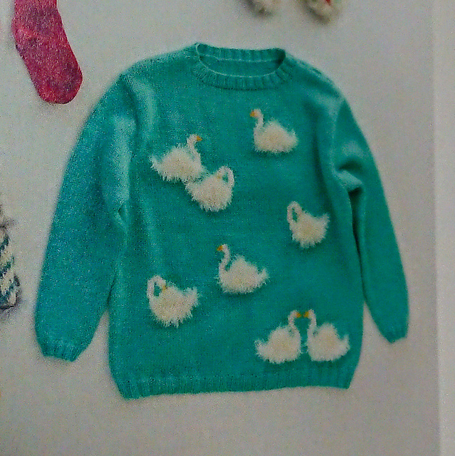 東海えりか　スワンプルオーバーキット Ravelry: No.07 スワンのプルオーバー(Swanpullover) pattern by