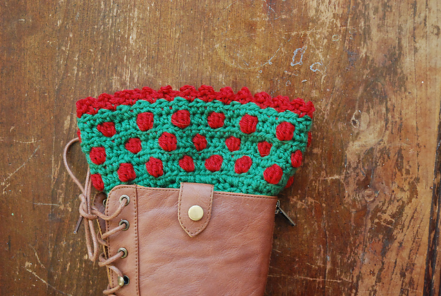 Bobble Boot Cuffs