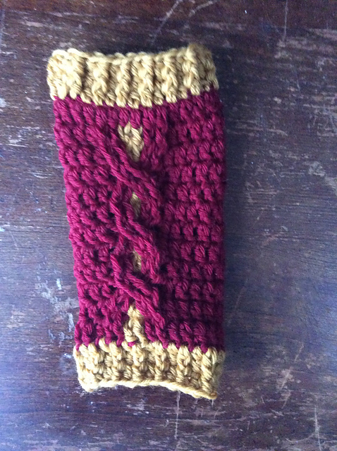 Toddler Cabled Legwarmers