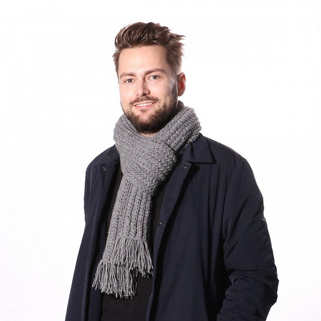 Casual Rib Scarf