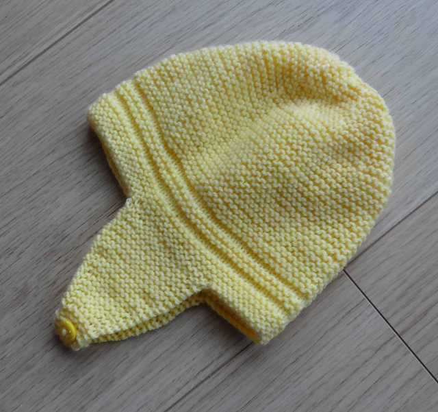 Jacket, helmet, bootees and blanket