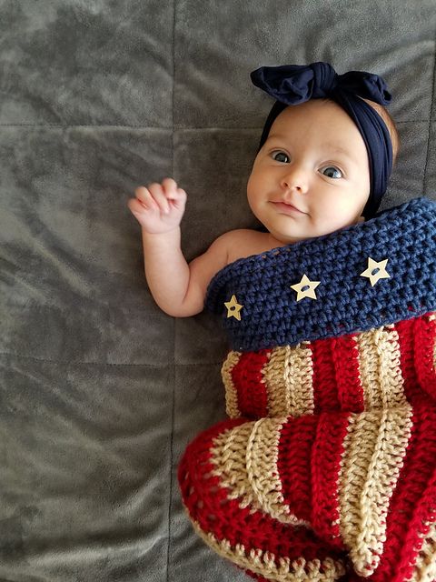 Stars and Stripes cocoon