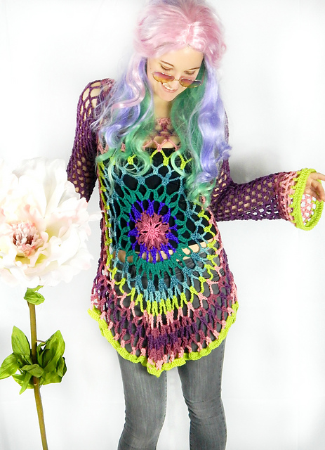 Flower Child Pullover