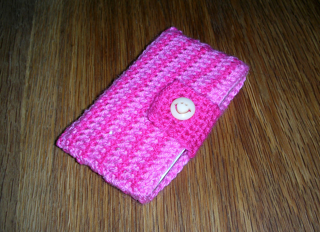 Striped iPod cozy
