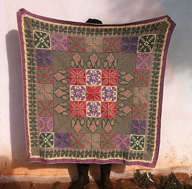 Primavera Mosaic Throw