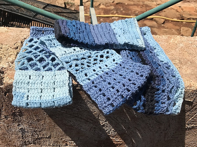 Thinking in Blue Head Band