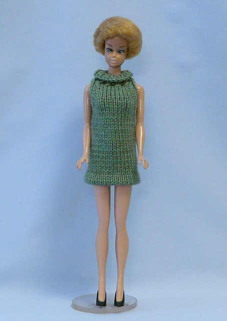 Doll's Gold Dress