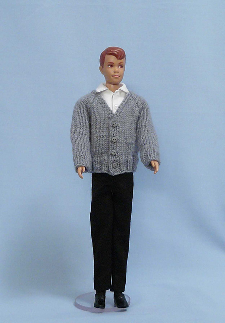 Mr. Teen's V-Neck Cardigan  B-19