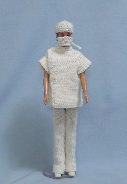 No. 1002 Doctor's Uniform, Cap and Mask