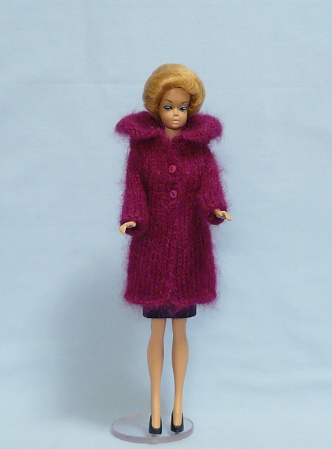 Teen-Age Doll's Mohair Coat