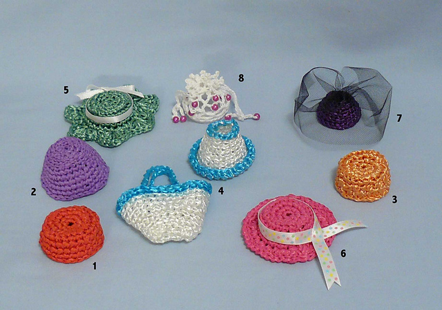 Doll's Hats and Bags