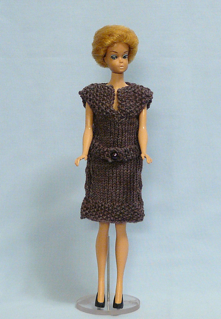 Doll's Cable Dress