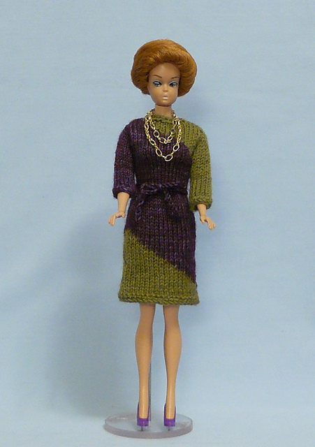Doll's Two-Tone Dress